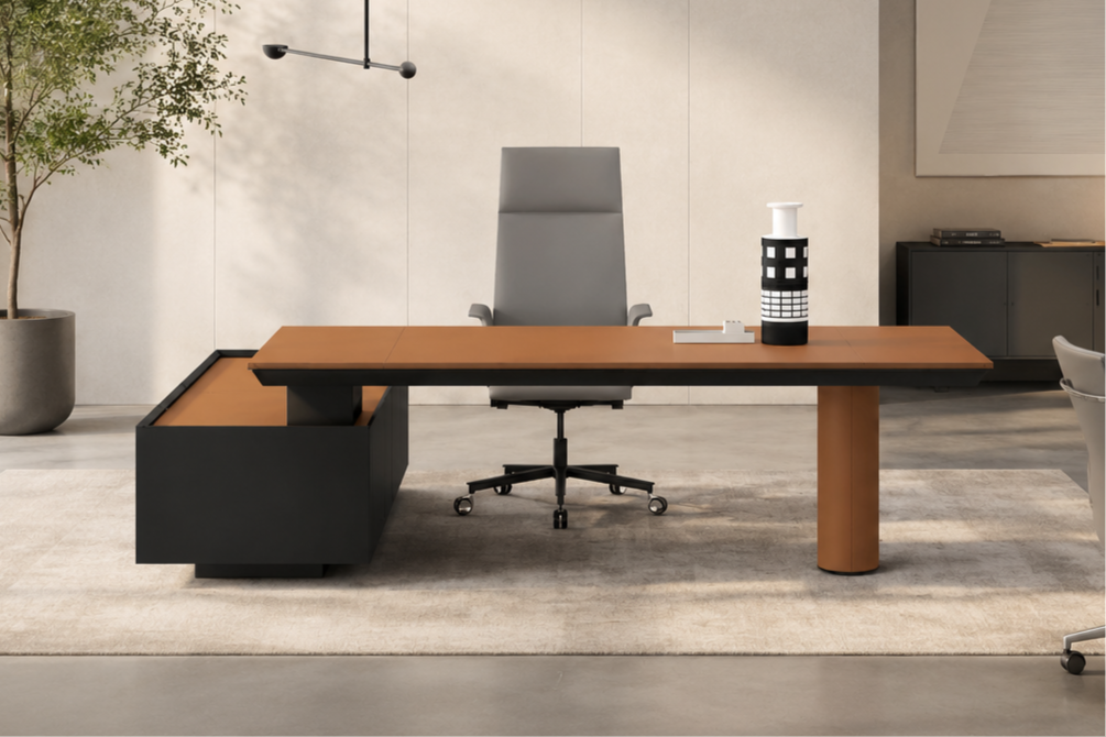 Linea 351 scrivania direzionale per ufficio executive contemporaneo